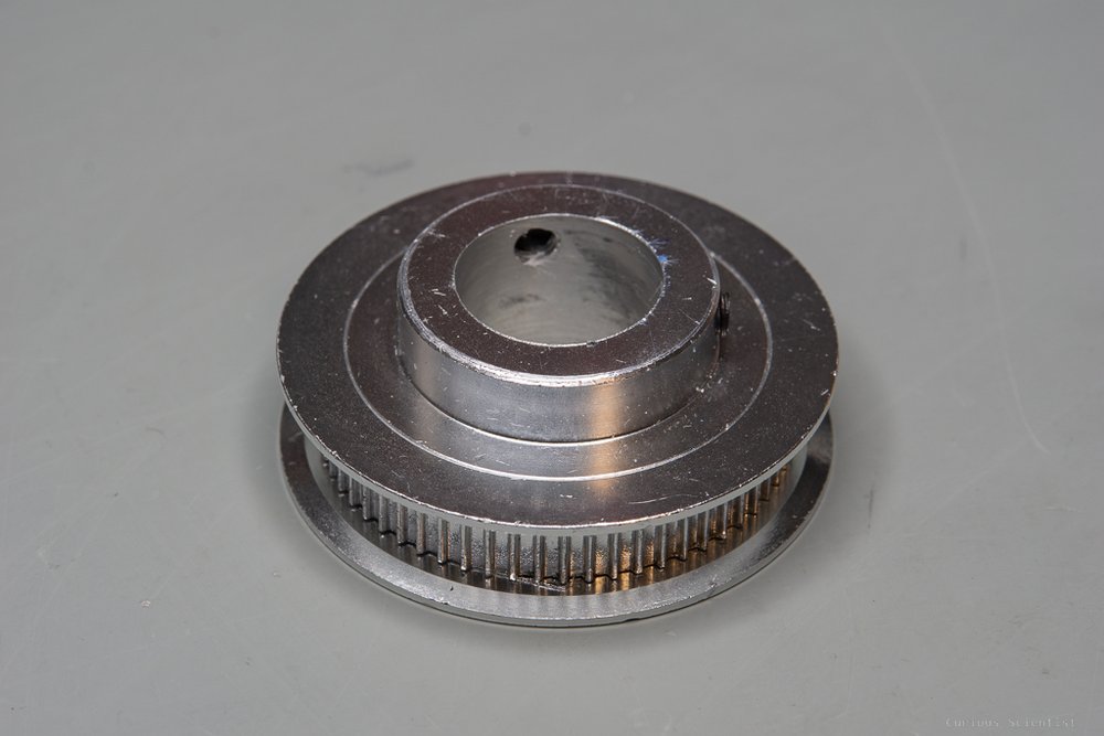 60 teeth 2GT pulley wheel with 16 mm bore