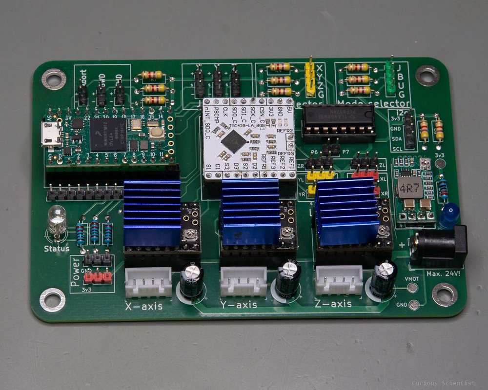 PCB used in the project