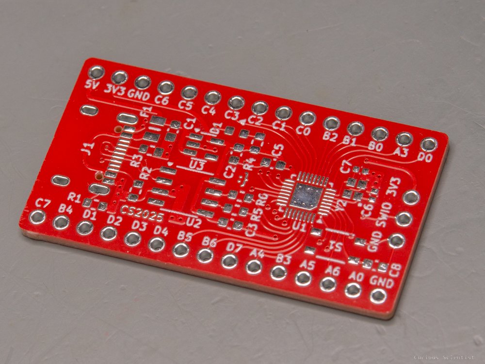 Top of the bare PCB