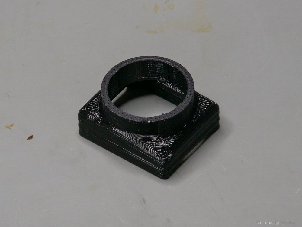 3D printed lens hood