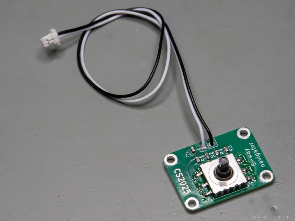 Complete circuit with the connection for the camera