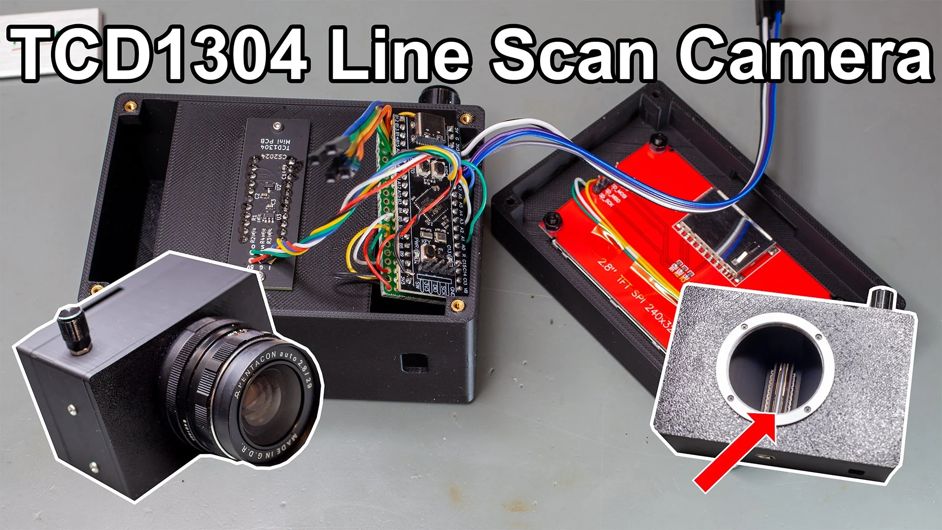 (More than) Full-frame line scan camera
