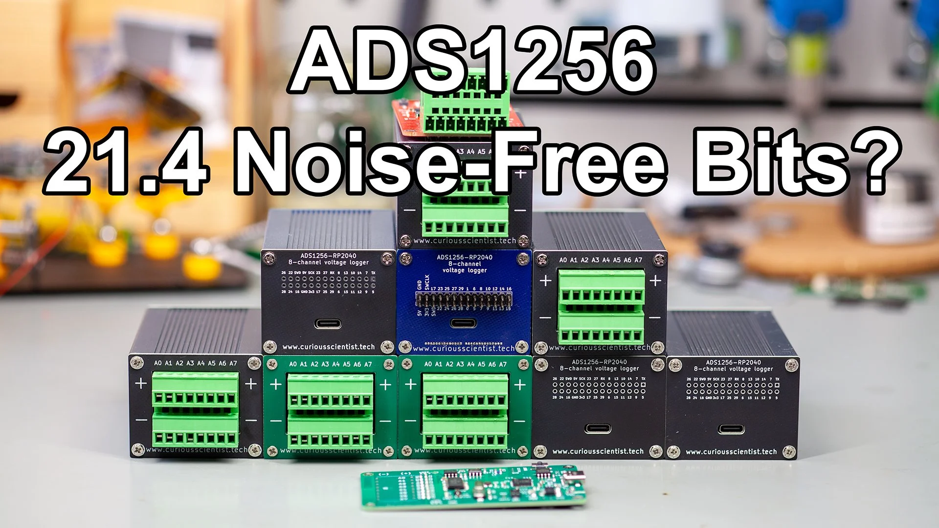 ADS1256 + RP2040 Custom DAQ