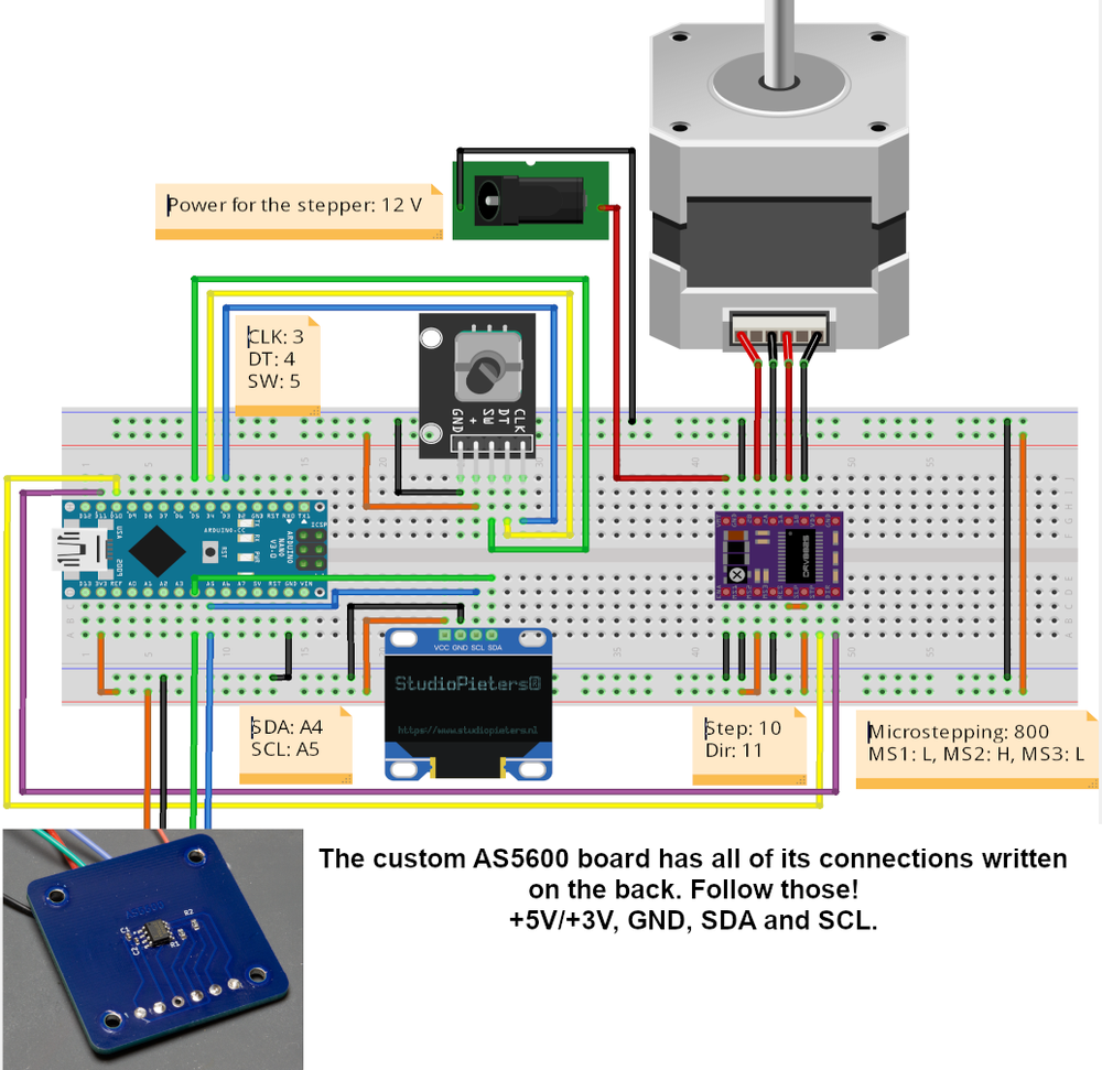 Measuring speed and position using the AS5600 — Curious Scientist