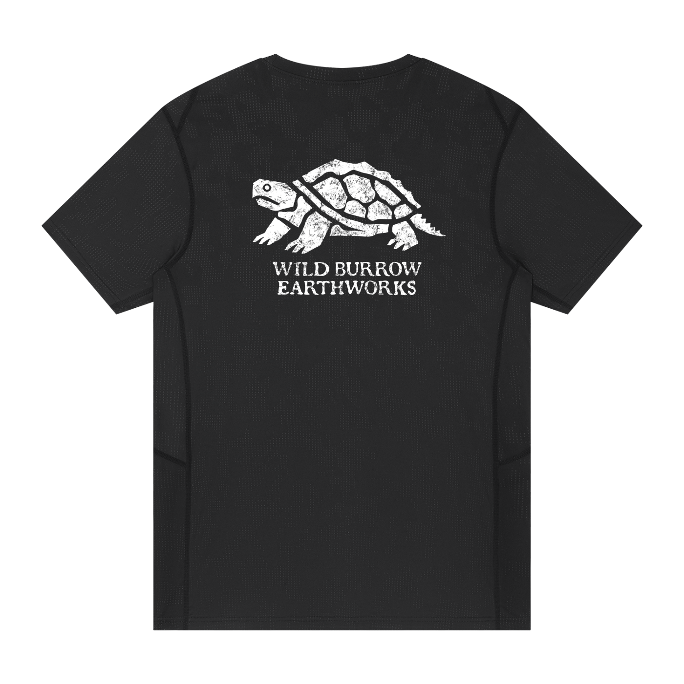 Men's Jacquard Slim Mesh Snapping Turtle T-Shirt