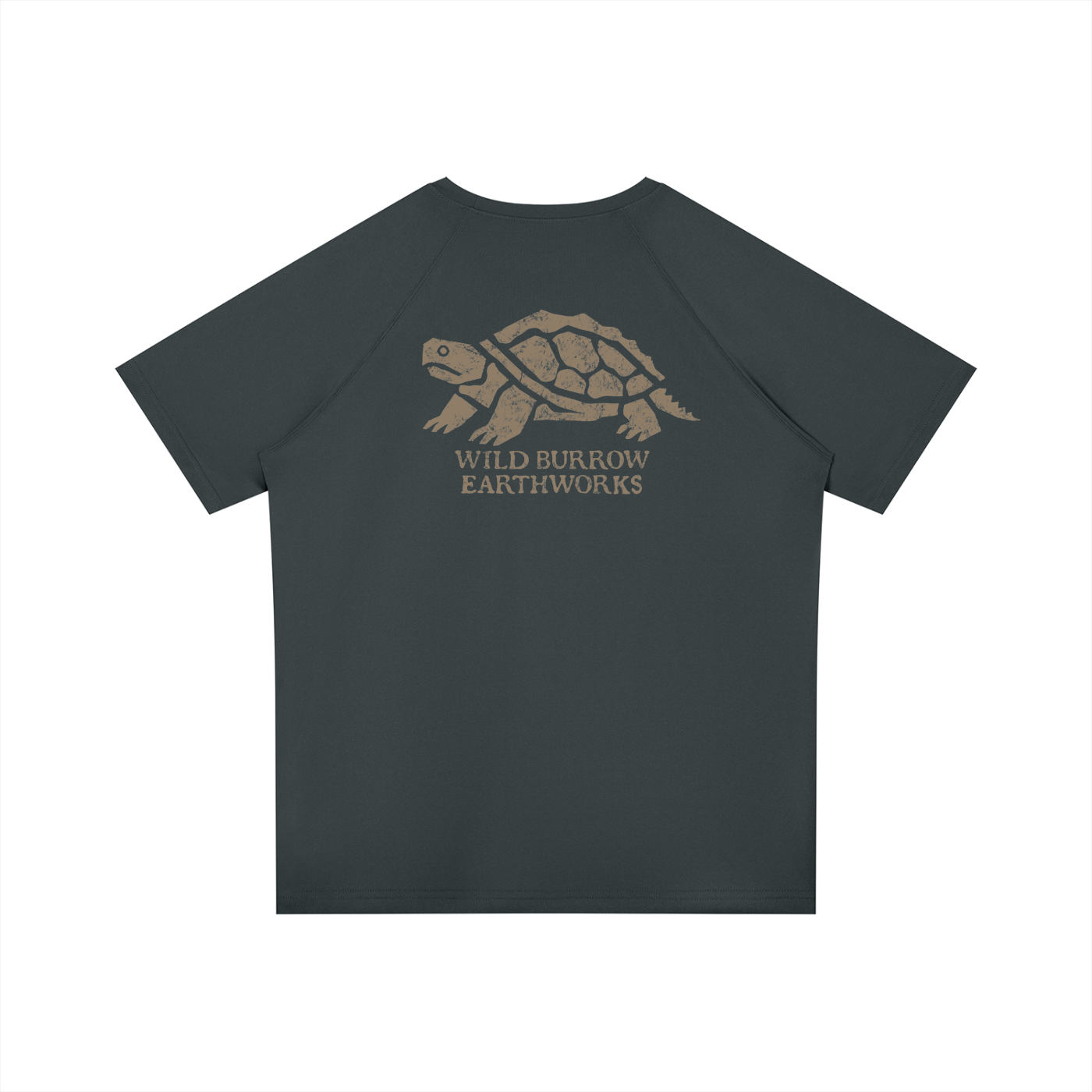 Men’s Raglan Sleeve Performance Snapping Turtle T-Shirt