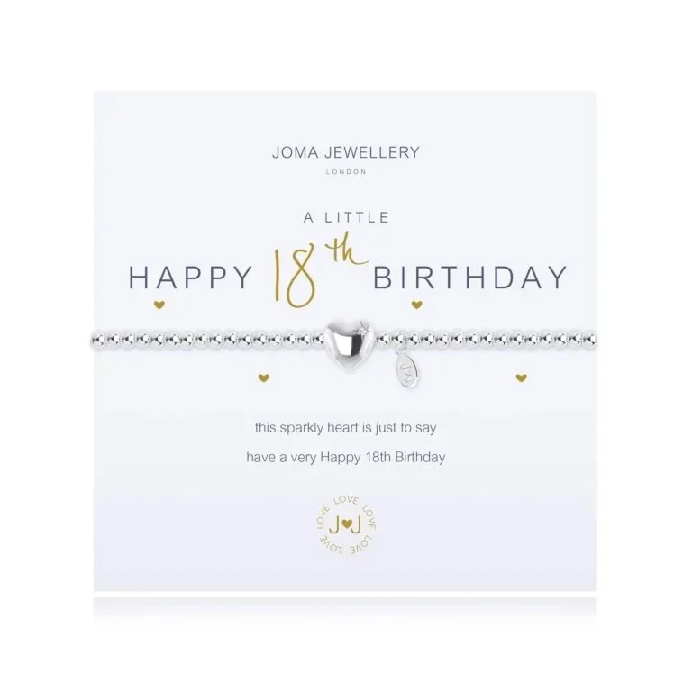 A Little Happy 18th Birthday Bracelet