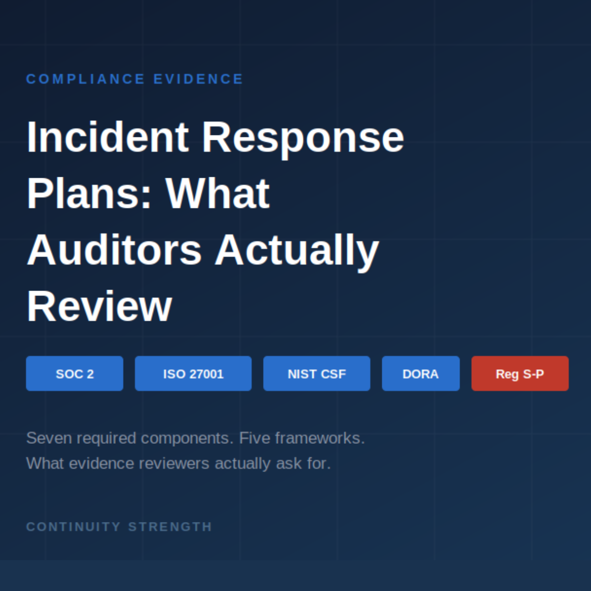 Incident Response Plan: What to Include, How to Build One, and What Auditors Expect