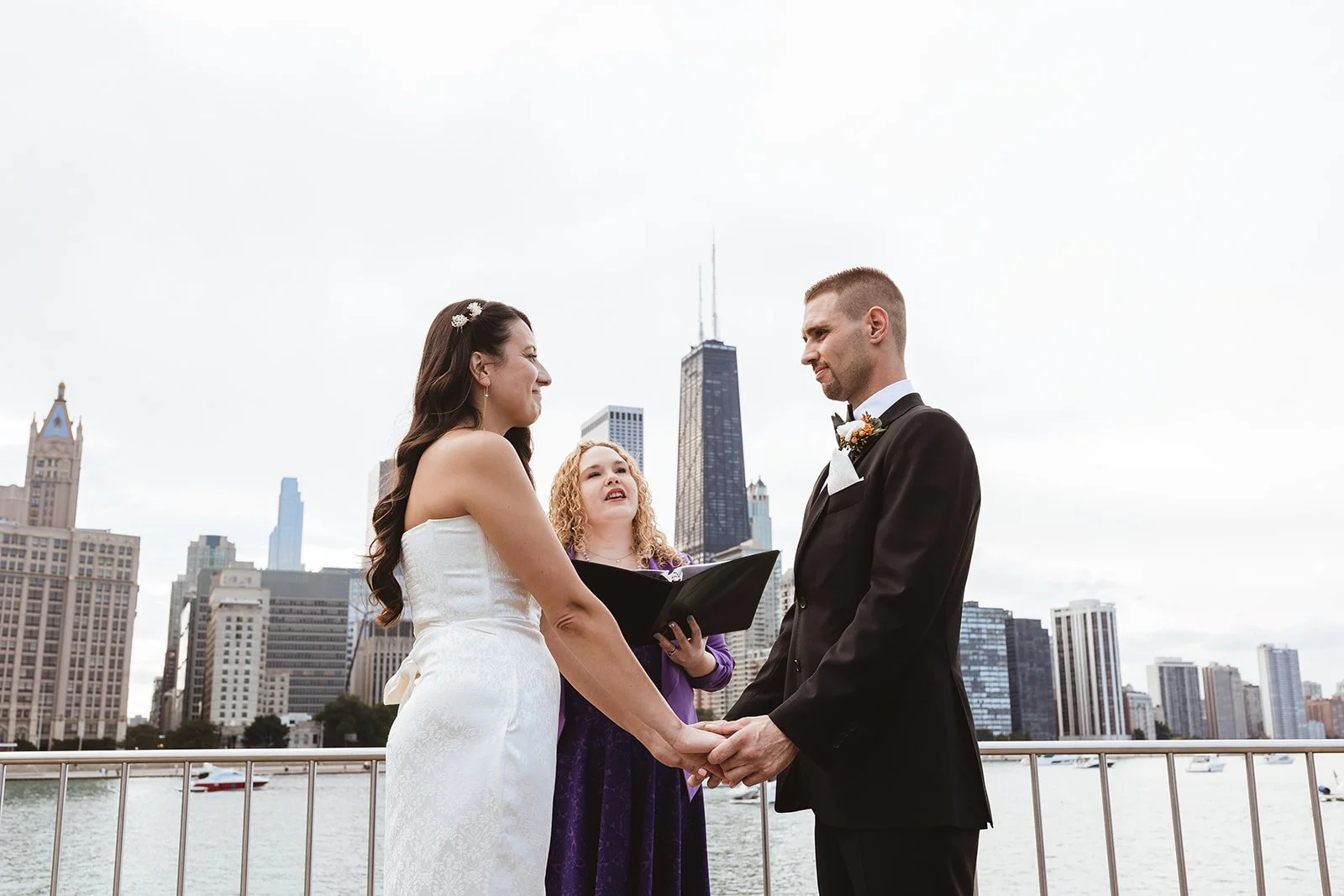 A micro wedding at Olive Park sixteen years in the making