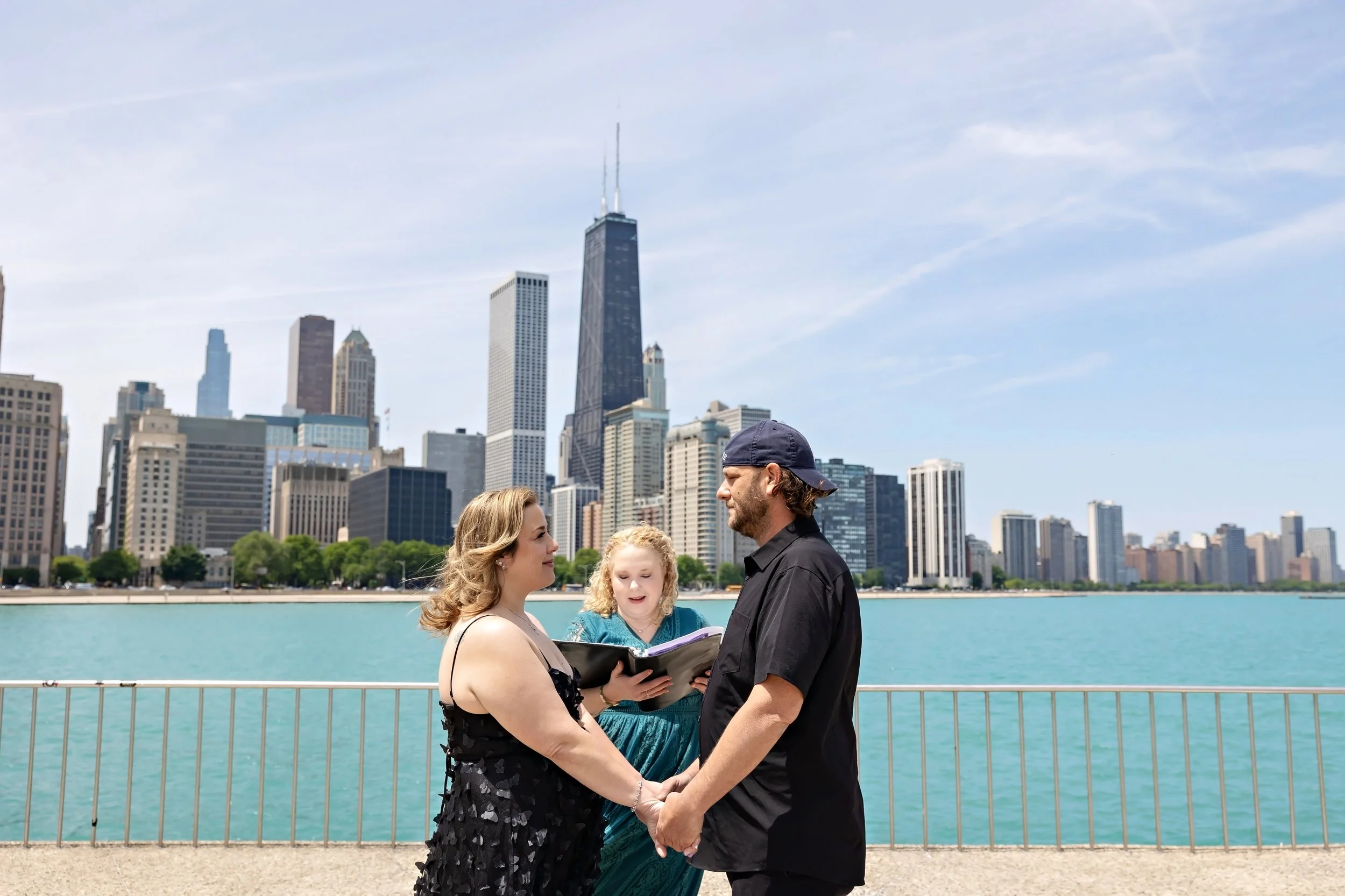 Olive Park Chicago Elopement ceremony Officiant 