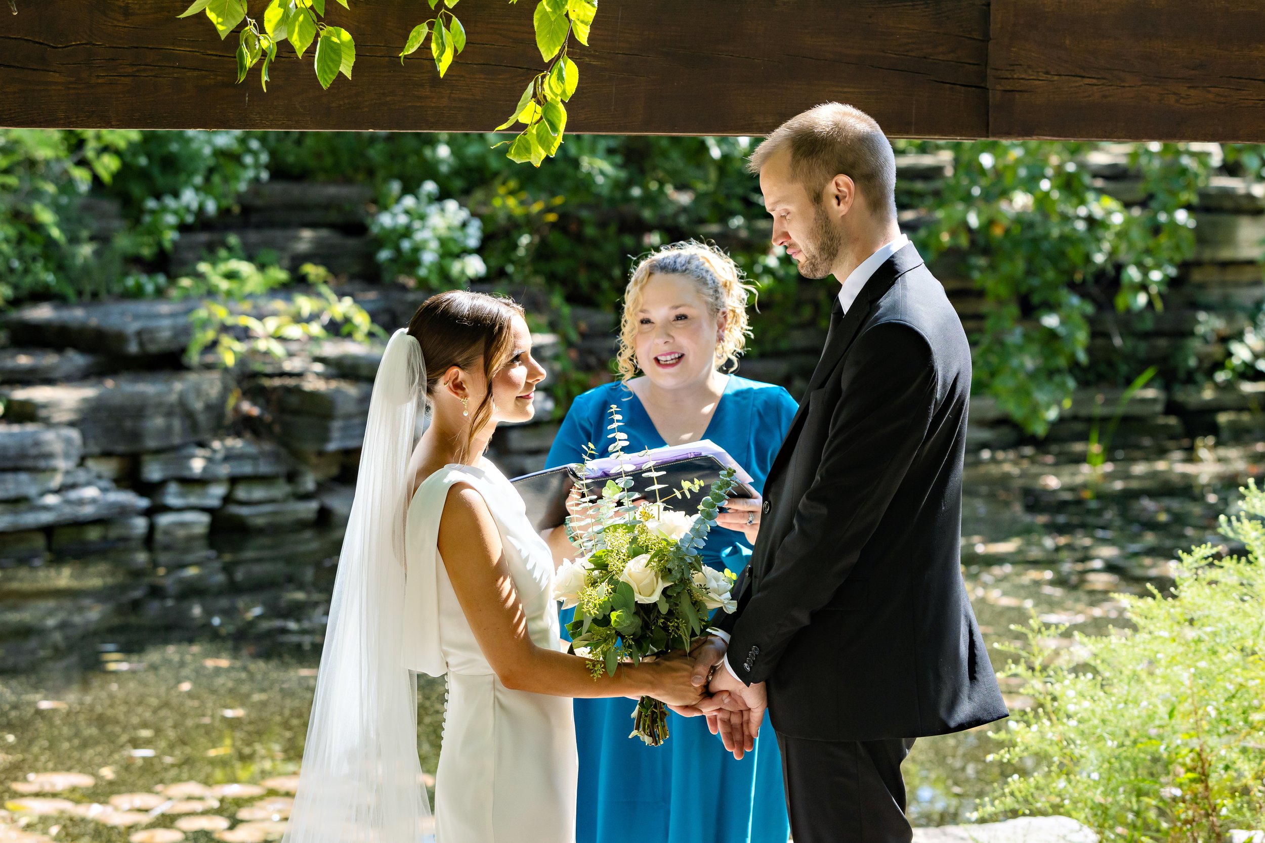 Alfred Caldwell Lily Pool - Lincoln Park Chicago Elopement
