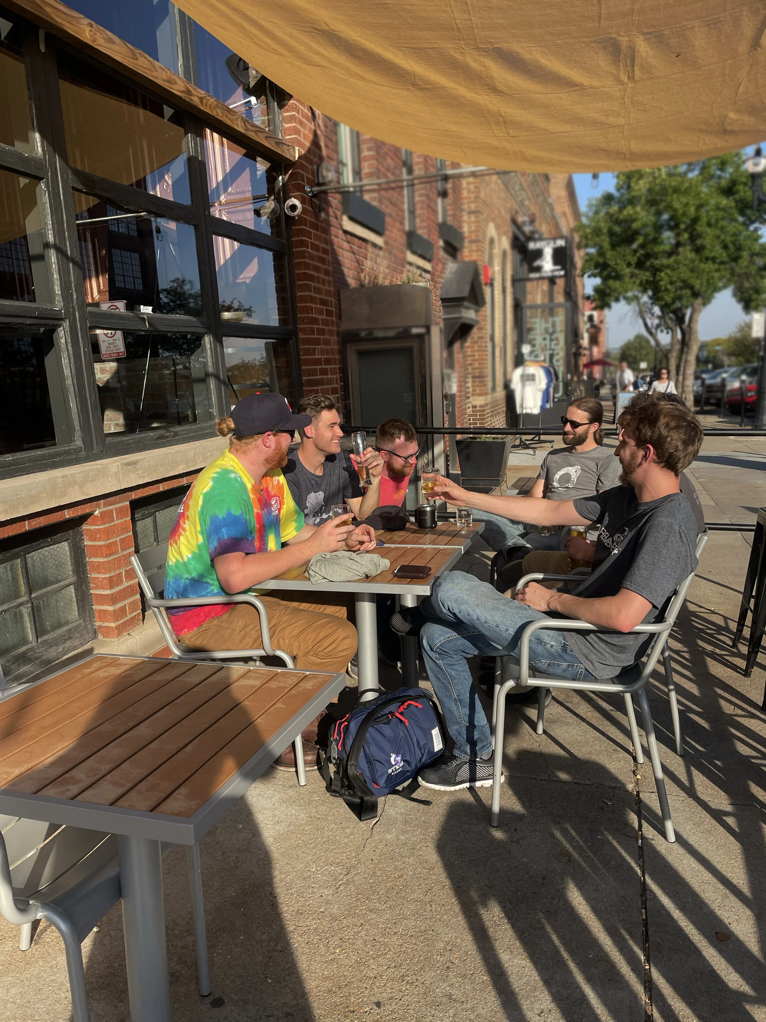 Bar & Patio Omaha Beer Garden — Brickway Brewery & Distillery