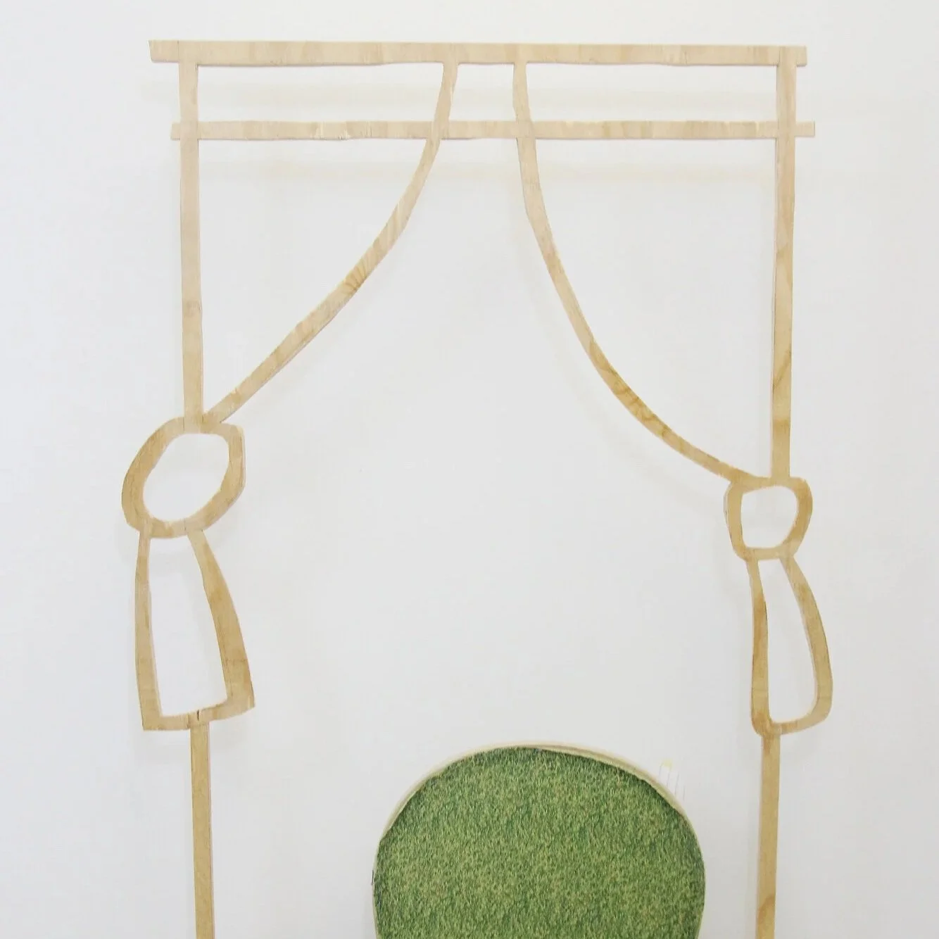 Chair + Fabric + Curtain