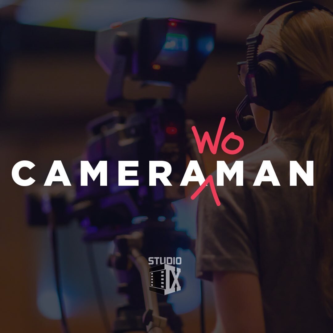 Better yet, C a m e r a p e r s o n 📽 

&bull; 
&bull;
&bull;
#studioixfilms #cameraperson #camerawoman #womeninfilm #womenindocs #filmmaking #filmmaker #dp #cinematographer