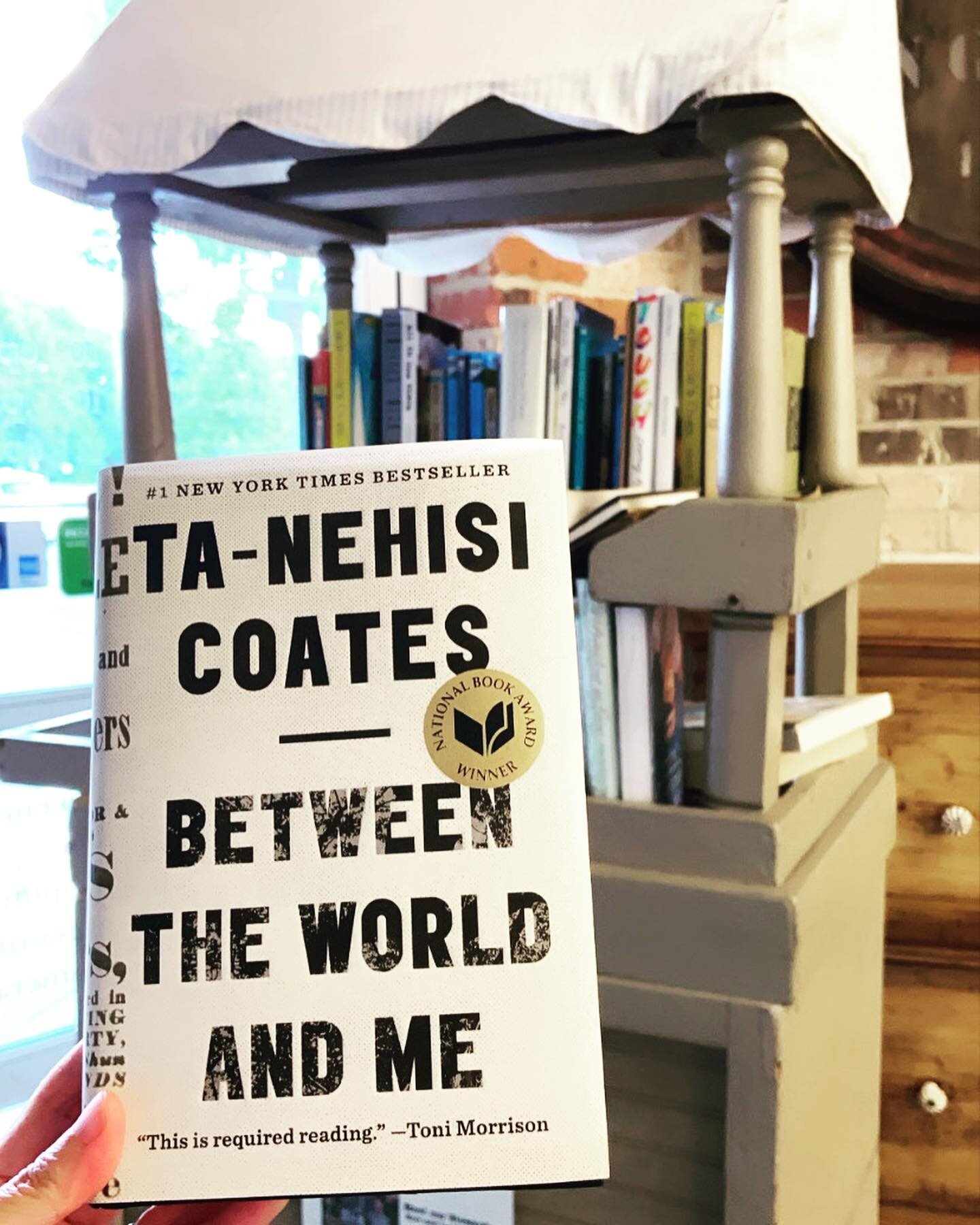 It&rsquo;s #fridaydropoff time!! 

We found a cute #littlefreelibrary in a large antique store and the owner was happy we stopped by! 

* if you haven&rsquo;t, please go get  @tanehisipcoates Between The World &amp; Me from your fave indie bookstore.