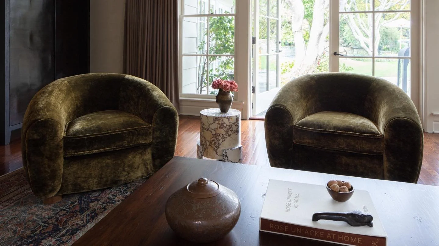 The most beautiful velvet covering our custom polar chairs. Happy Friday everyone!