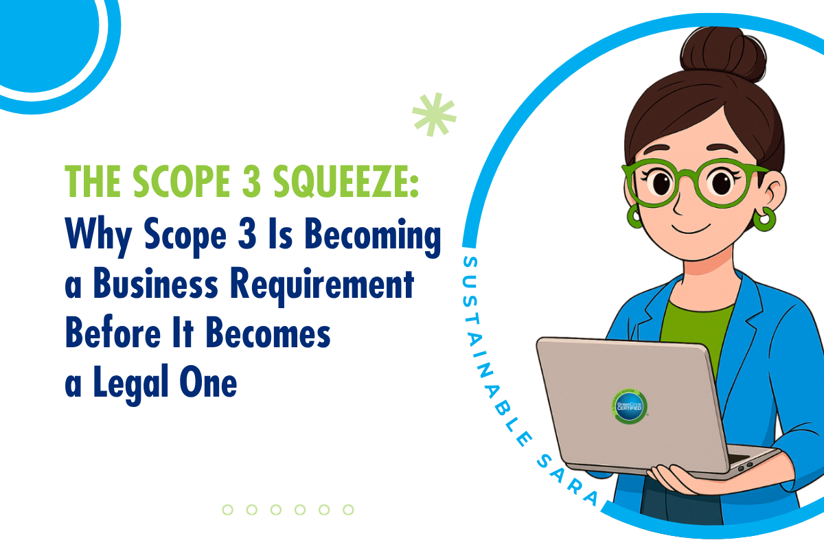 Sustainable Sara | The Scope 3 Squeeze: Why Scope 3 Is Becoming a Business Requirement Before It Becomes a Legal One