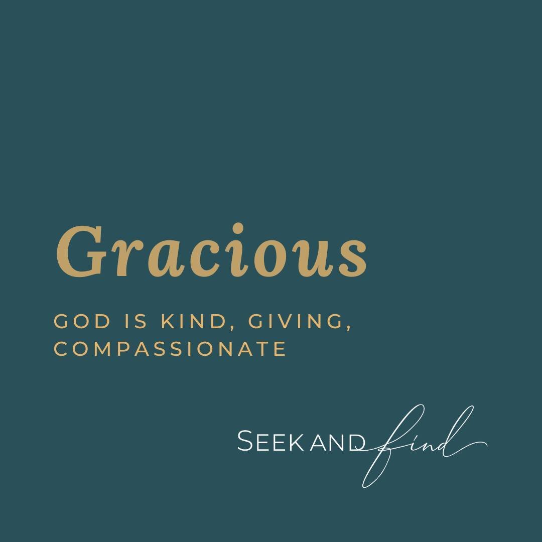 Focusing our hearts and minds on the attributes of God positions us correctly before Him.  As you gather with others to worship today, bear in mind that God is gracious.  He is kind, giving and compassionate. 

Therefore the Lord longs to be gracious