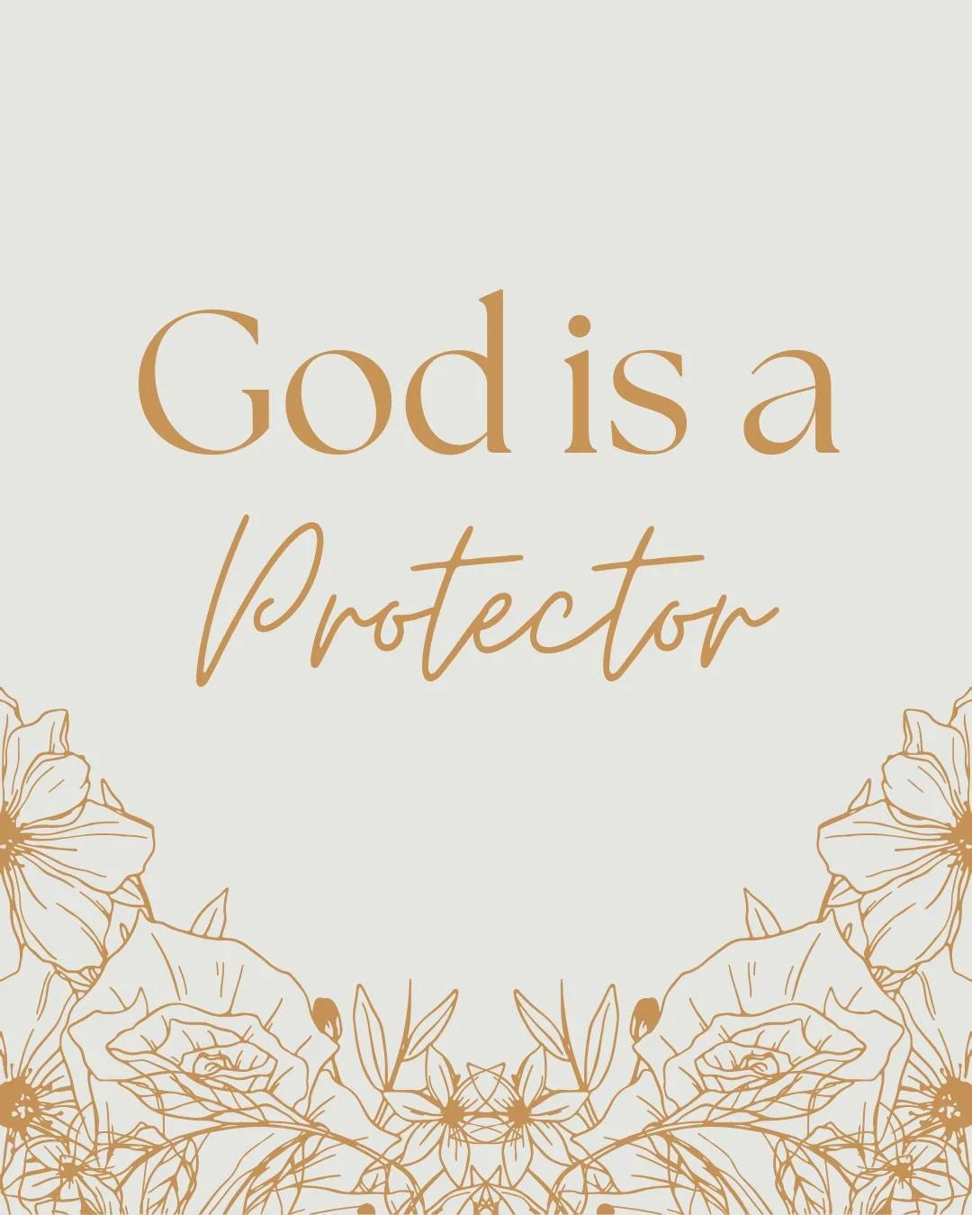 God is a protector.

He is not passive toward His people.
He defends. He guards. He stands between.

From beginning to end, Scripture reveals a God who watches over His people&mdash;not always removing them from difficulty, but never abandoning them 
