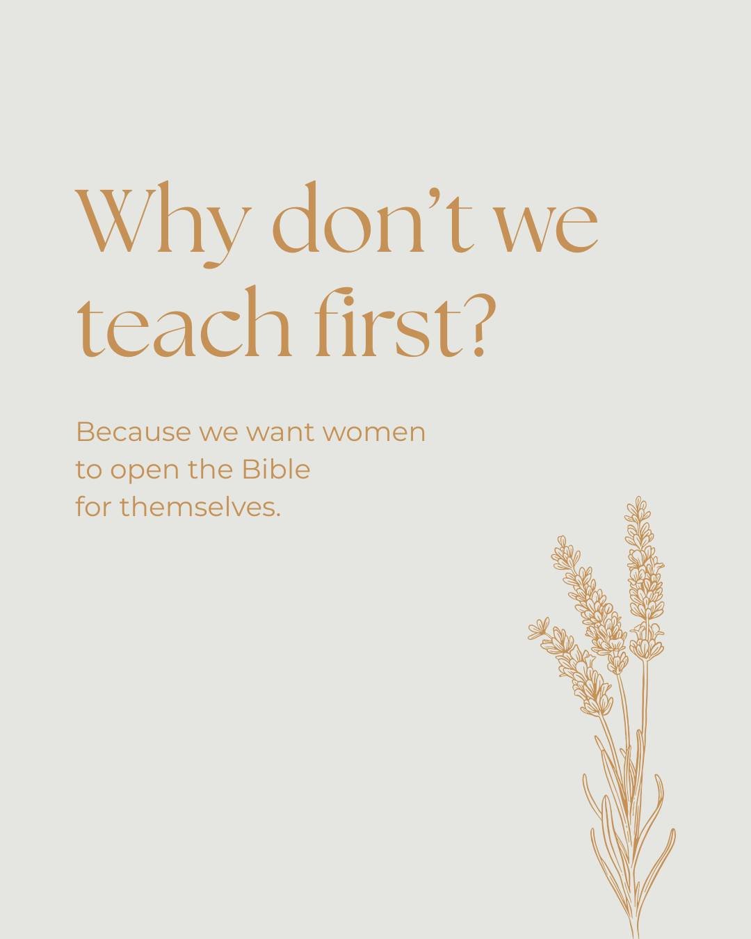 There&rsquo;s a reason we don&rsquo;t teach first.

At Seek and Find, we want women to encounter the Word of God for themselves before hearing someone else explain it.
That&rsquo;s why our studies follow a simple rhythm:

LISTEN. LEAN IN. LEARN.

Fir