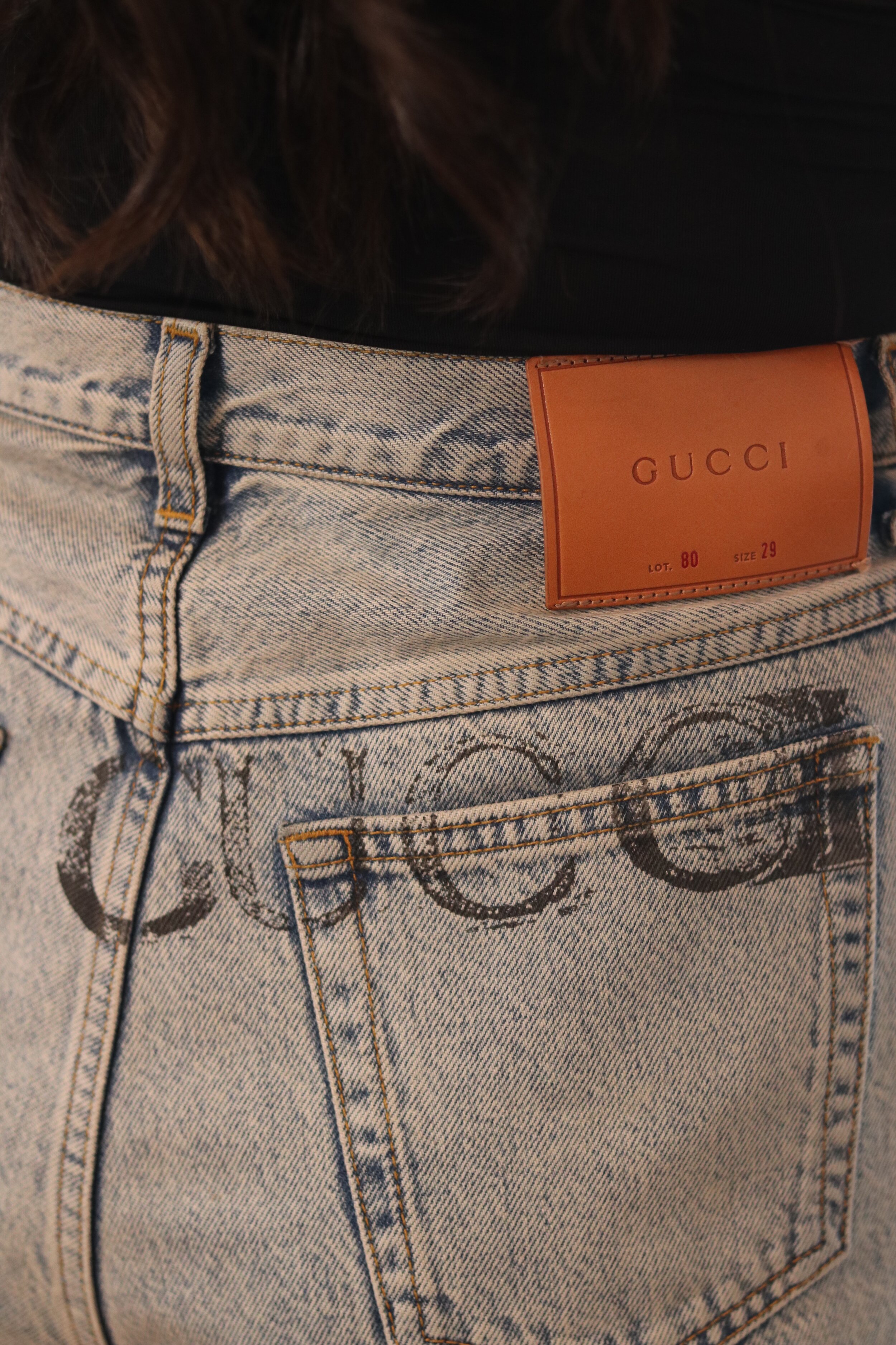 GUCCI NY YANKEES JEANS IN W29 — Fashionfouvintage