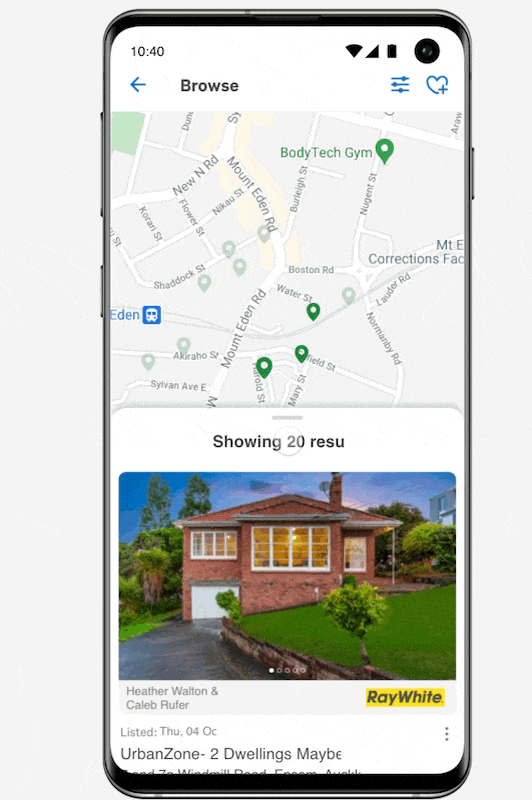 A concept made for Trade Me Property