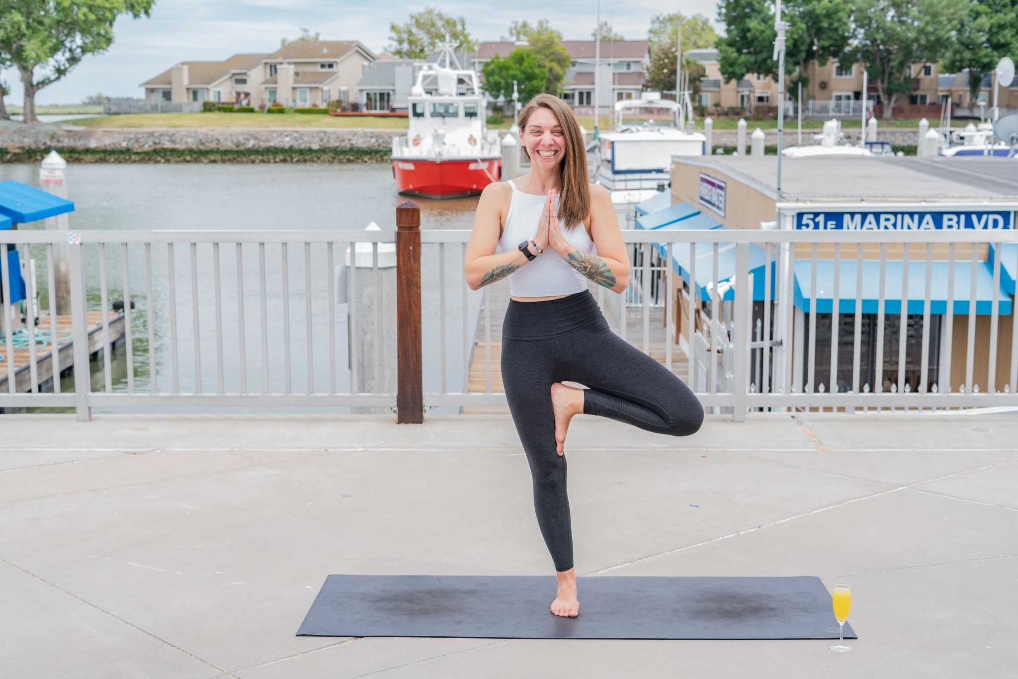 Beer and Bubbles Yoga