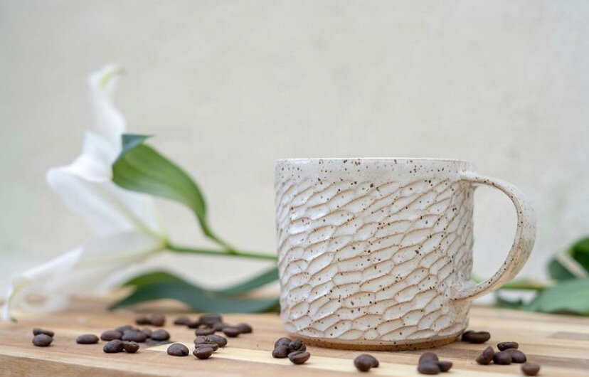 White bean mug
