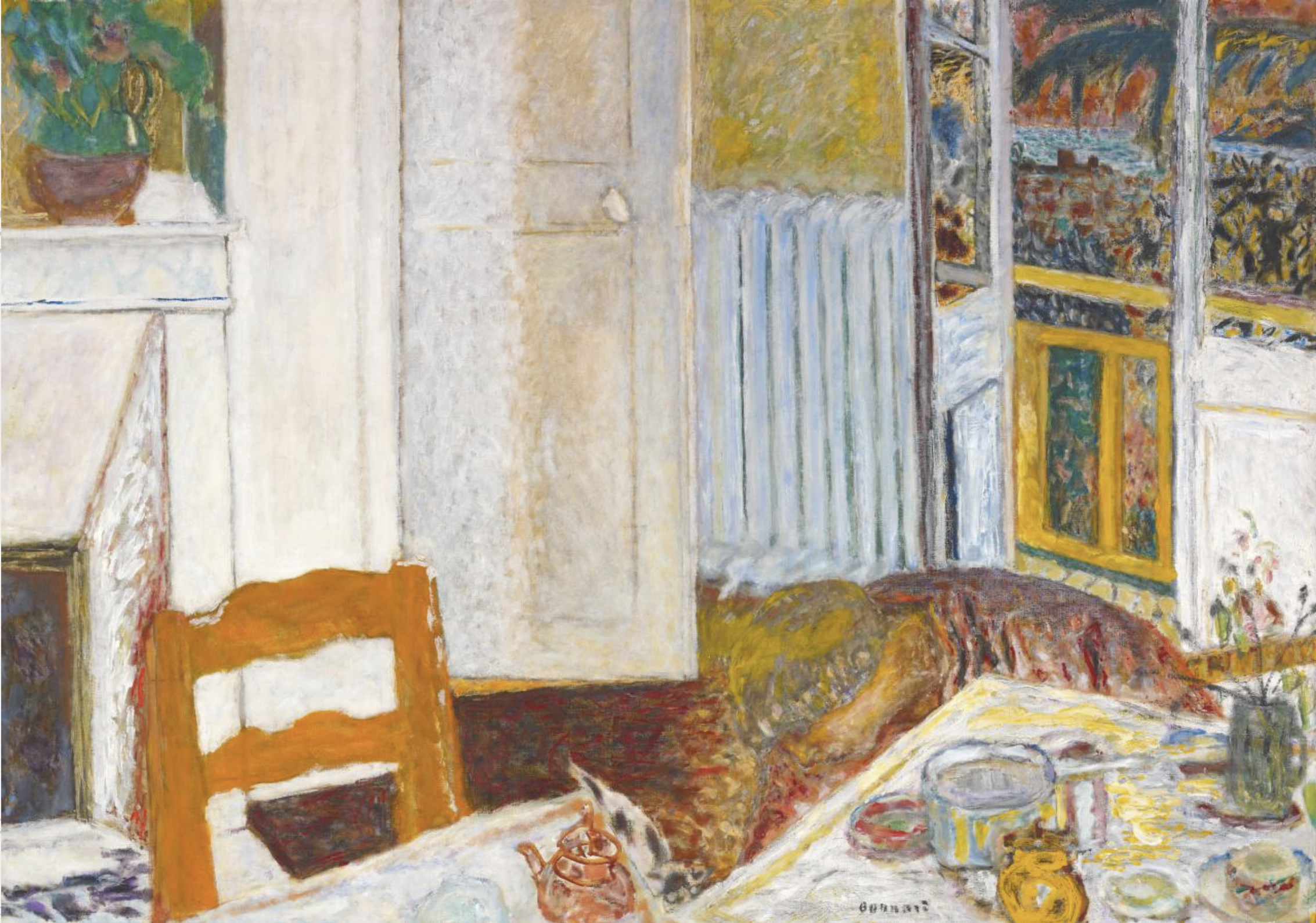 Pierre Bonnard - White interior (Le Cannet), 1932
