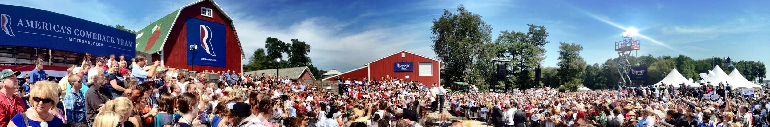 Turning on the TV or picking up a newspaper at almost any point in the campaign meant seeing something I'd designed hours prior in front of the world to see. This was exhilarating for me as a 22-year-old. 