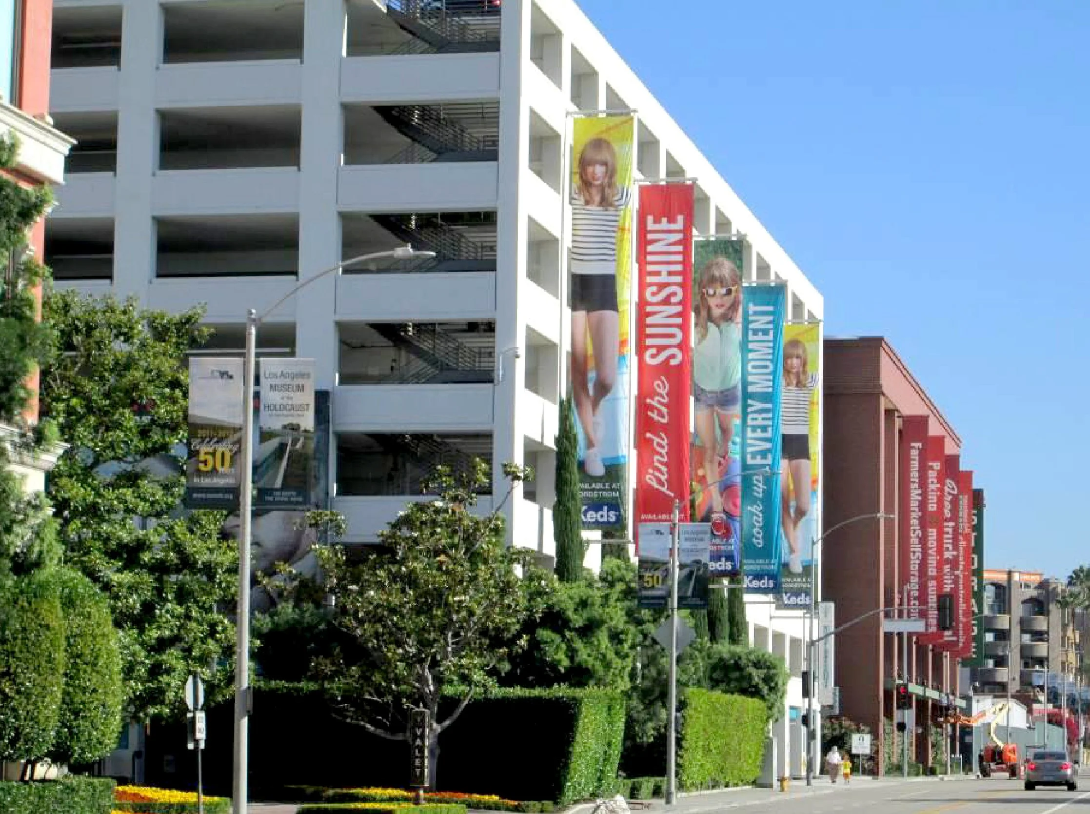 Billboards at The Grove in L.A. 