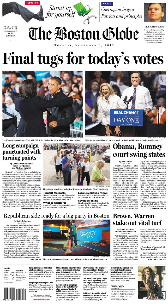Turning on the TV or picking up a newspaper at almost any point in the campaign meant seeing something I'd designed hours prior in front of the world to see. This was exhilarating for me as a 22-year-old. 