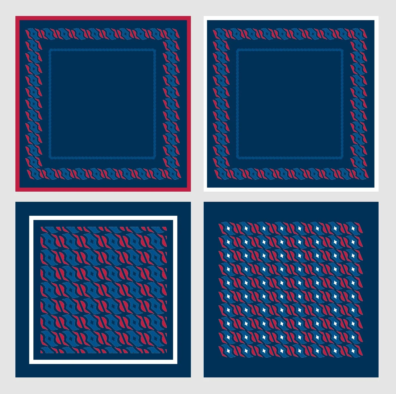 Merch—Bandana designs for online low-dollar fundraising store