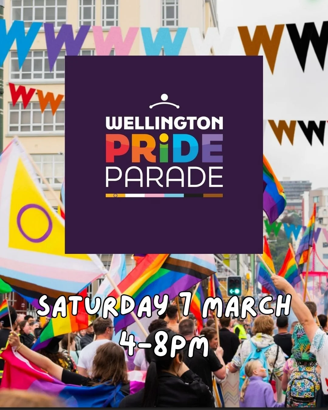 Wellington Pride Parade banner