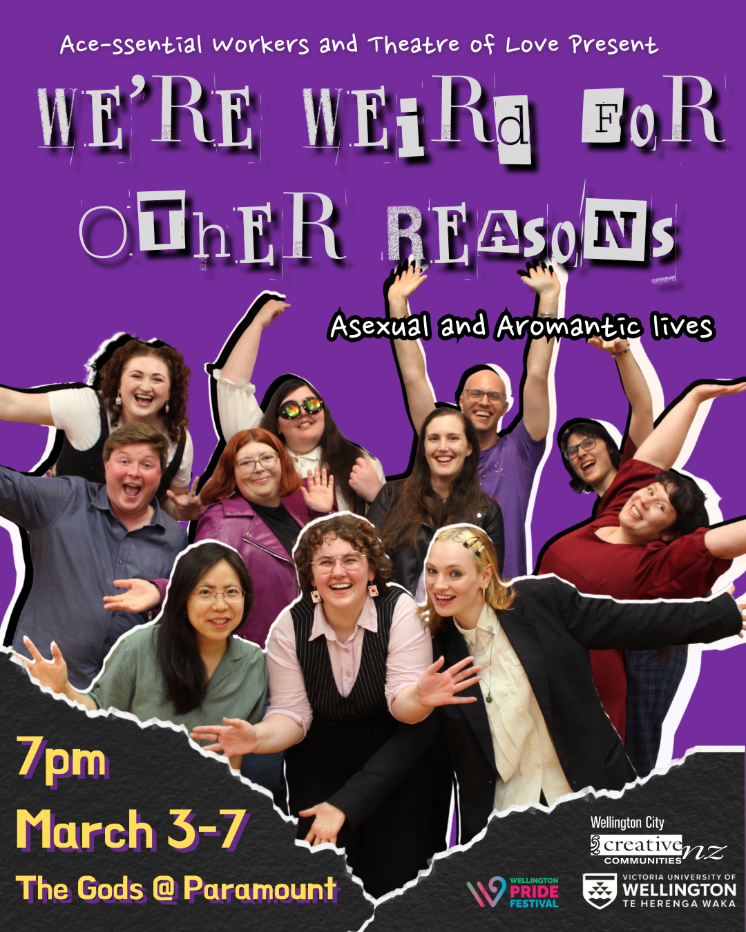 Promo image for we're weird for other reasons