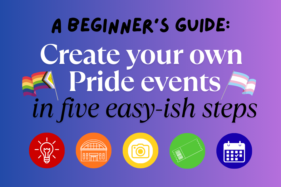 Want to create your own events for Pride 2026?