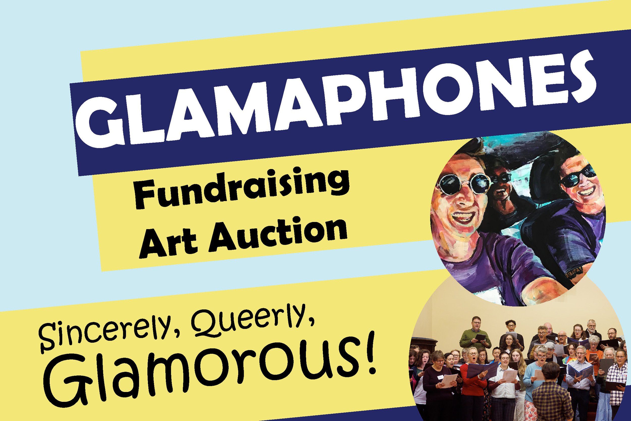 Sincerely, Queerly, Glamous! Art auction