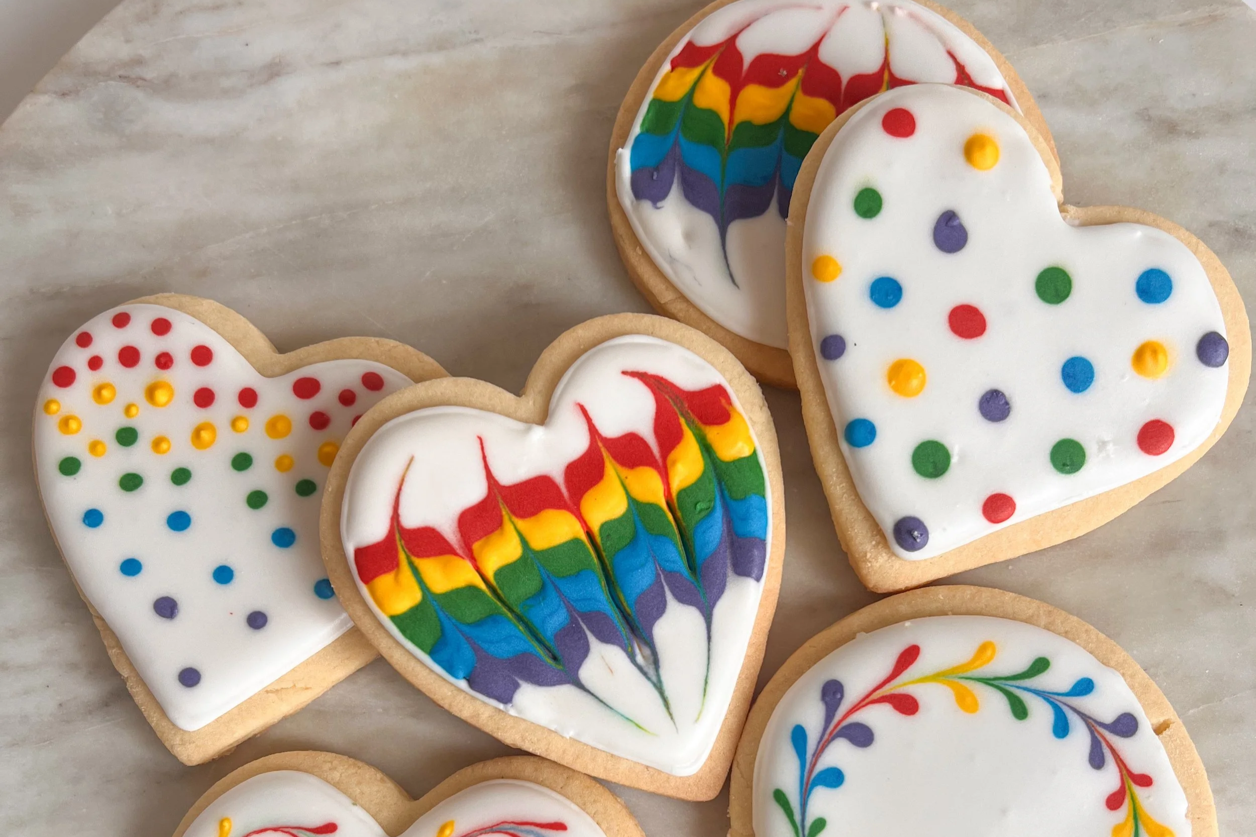 Rainbow Cookie Decorating + morning tea