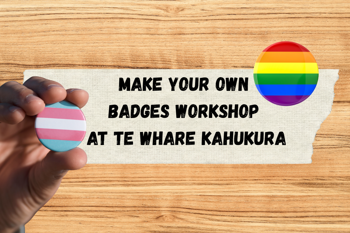 Free badge making workshop on 26 September