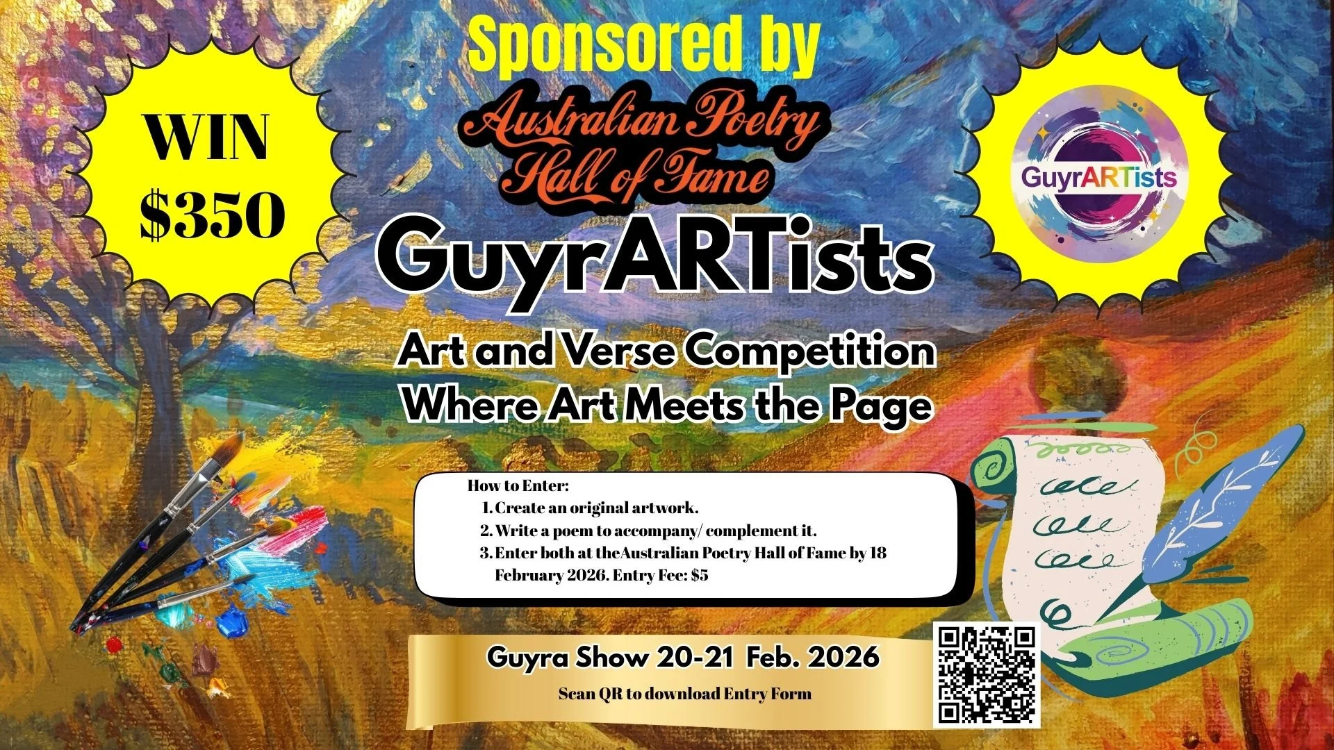 The GuyrArtists "Art & Verse" Competition @ The Guyra Show