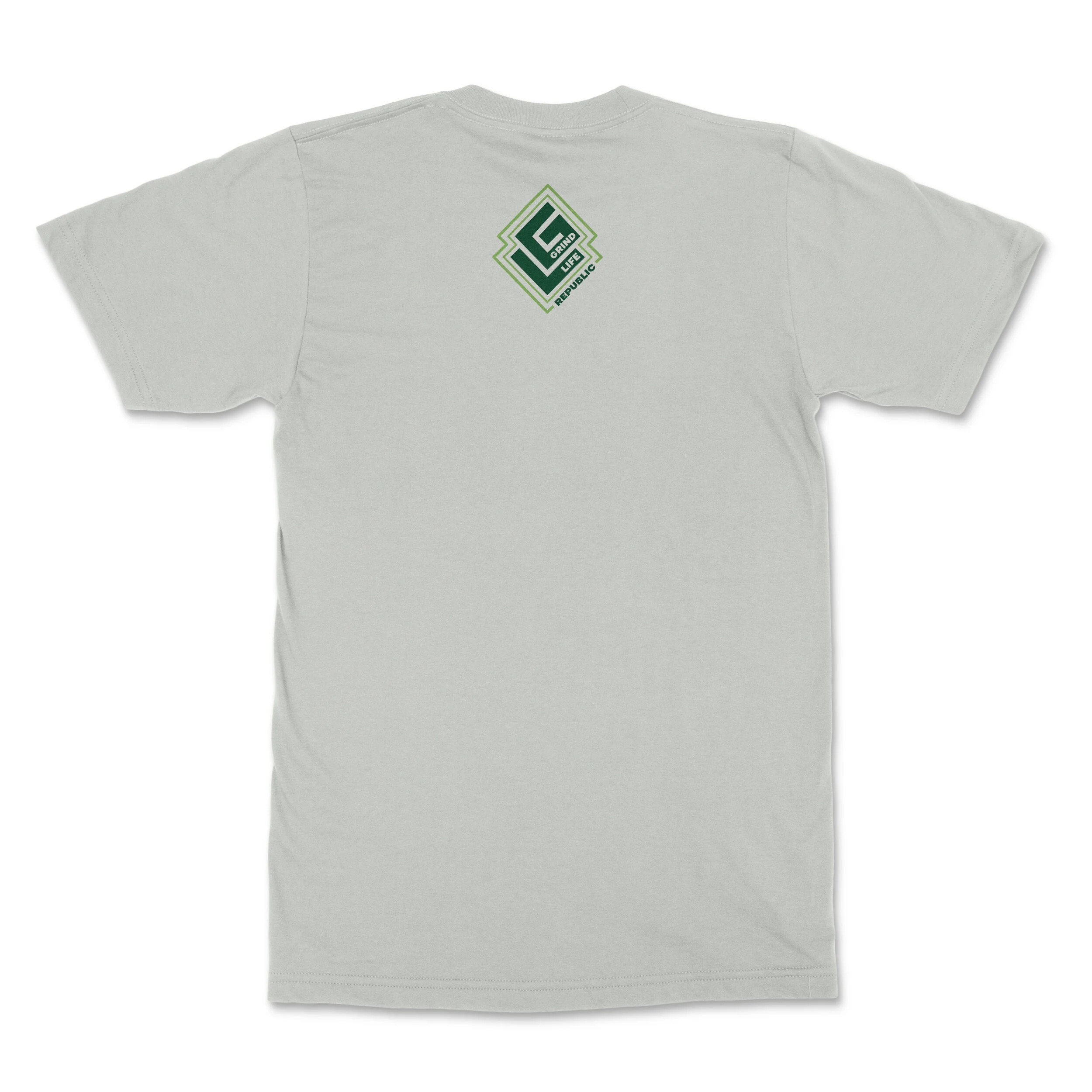 Wise Owl Men's Cotton Crew Neck T-Shirt Flatlay Back