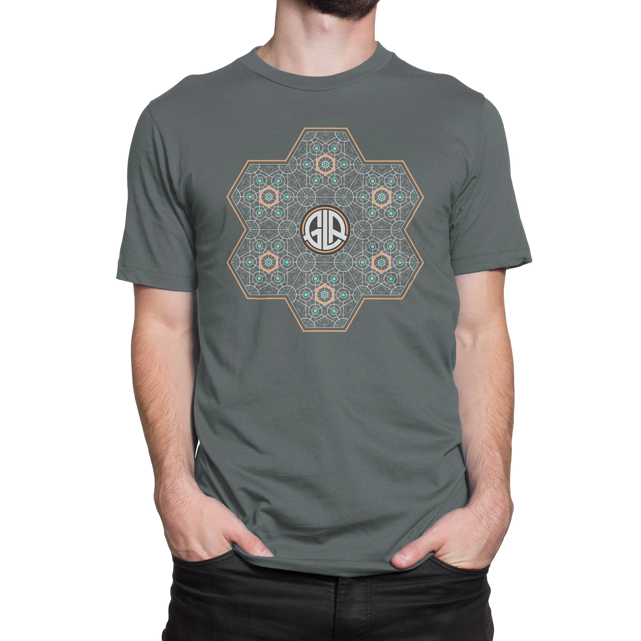 Metatron Men's Cotton Crew Neck T-Shirt Lifestyle Front