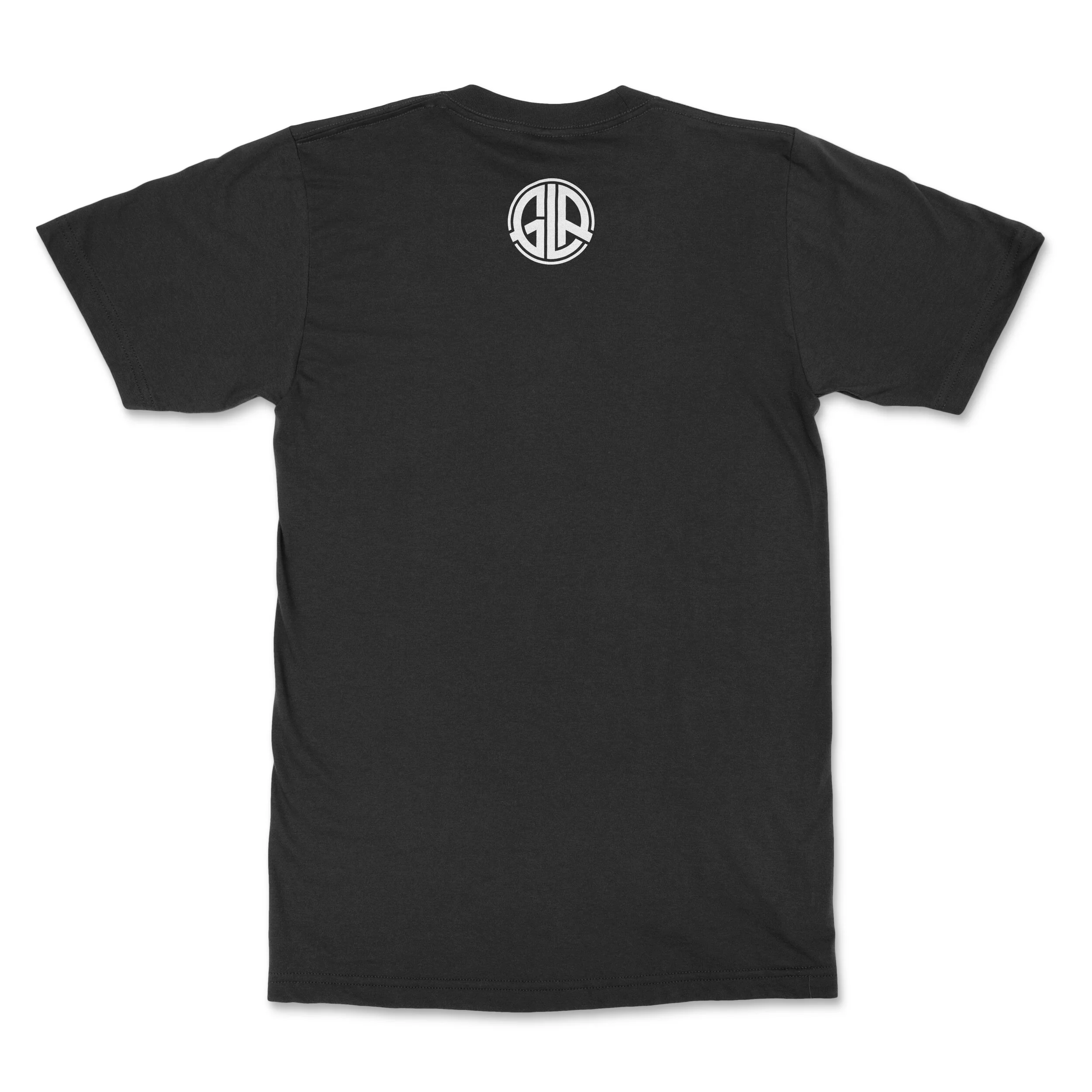 Wild Spectrum Men's Cotton Crew Neck T-Shirt Flatlay Back