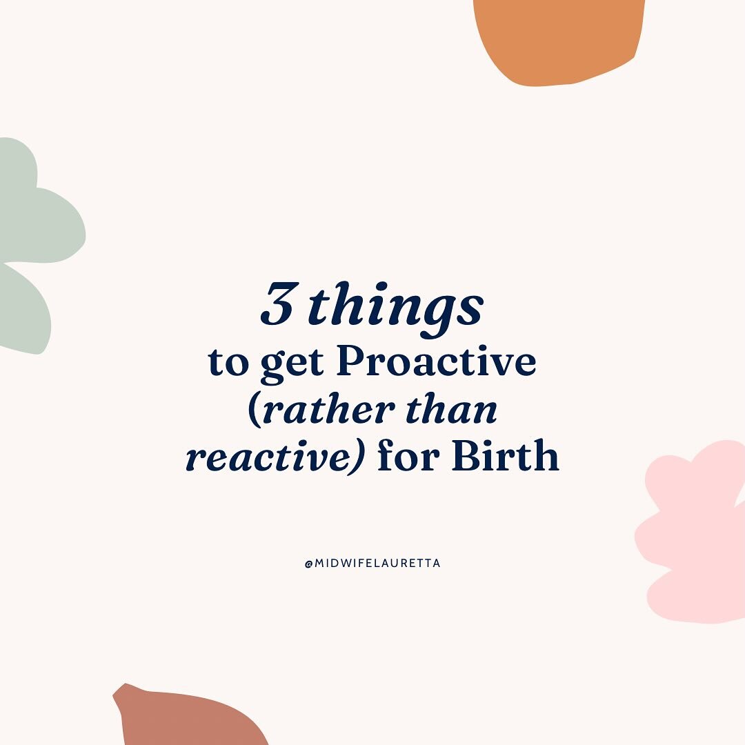 I am a big believer in preparing for birth both physically and emotionally, and while I&rsquo;d say that the mental game is probably the biggest part, there&rsquo;s still lots you can to do prepare physically. 

Swipe across for 3 important elements 