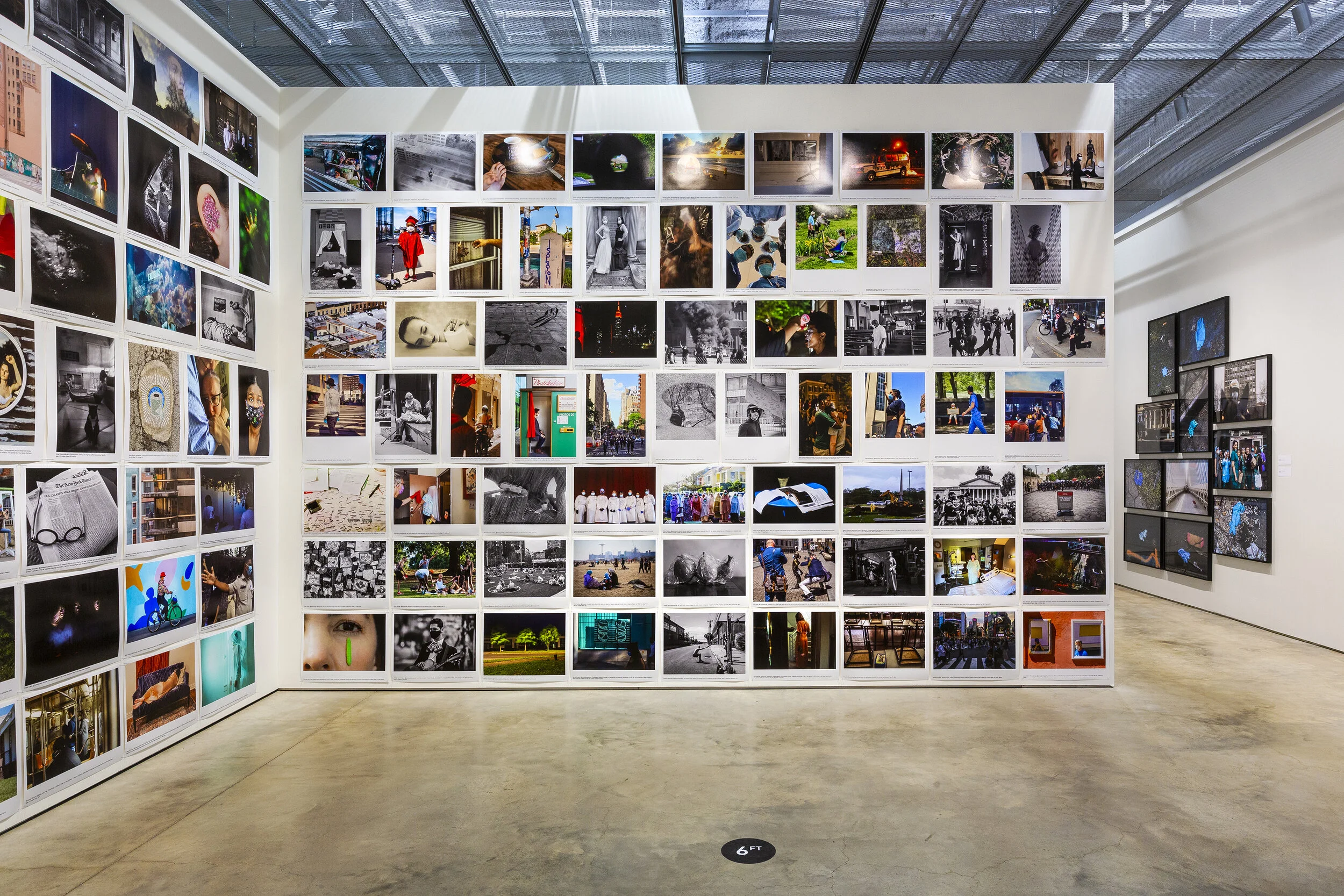  Now, ICP has initiated an evolving #ICPConcerned exhibition One thousand images are being chosen by a wide range of ICP staff—curators, administrators, and educators. No one can visit yet, but the process and the installation are being documented an