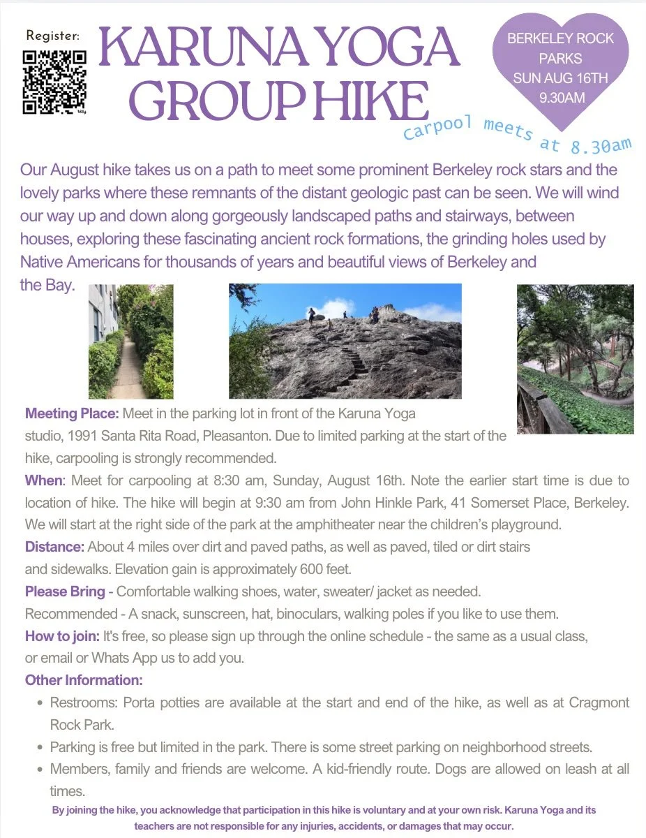 KARUNA YOGA GROUP HIKE