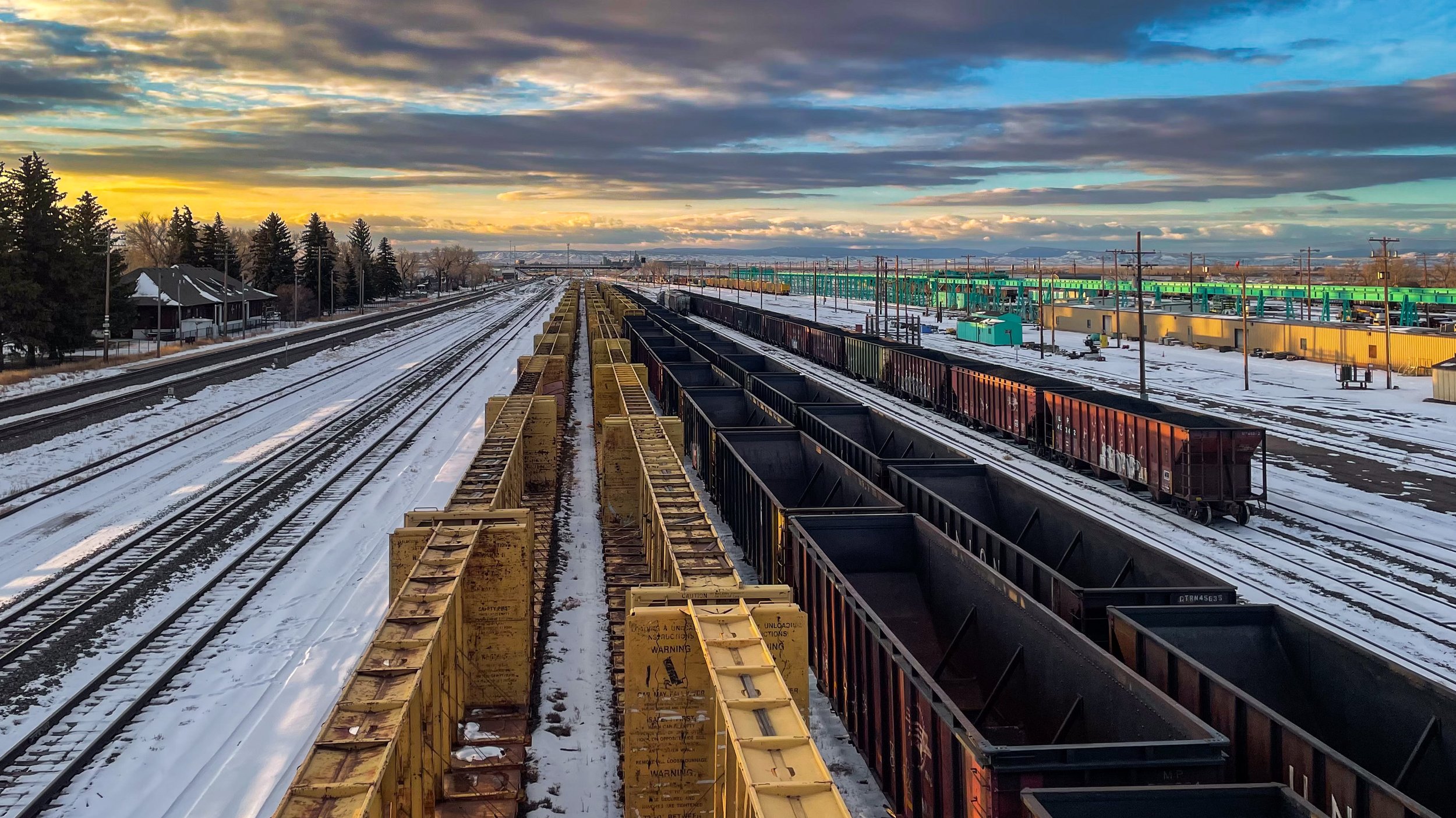Laramie, Wyoming Rail Yard | David Stenhouse