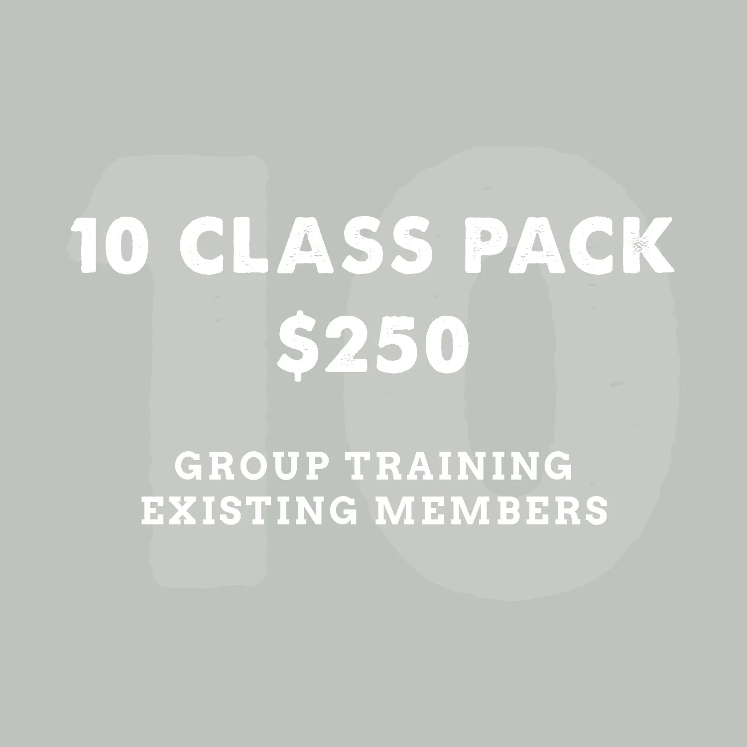 10 Class Pack
