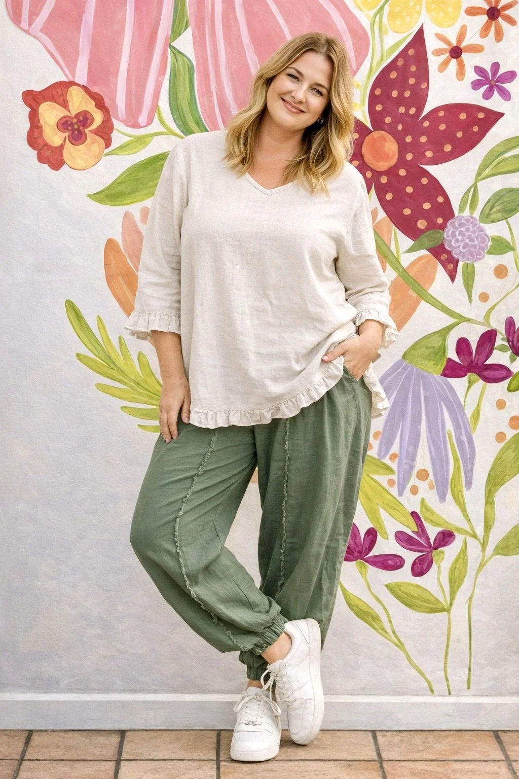 Khaki Olive Gypsy Pants.jpeg