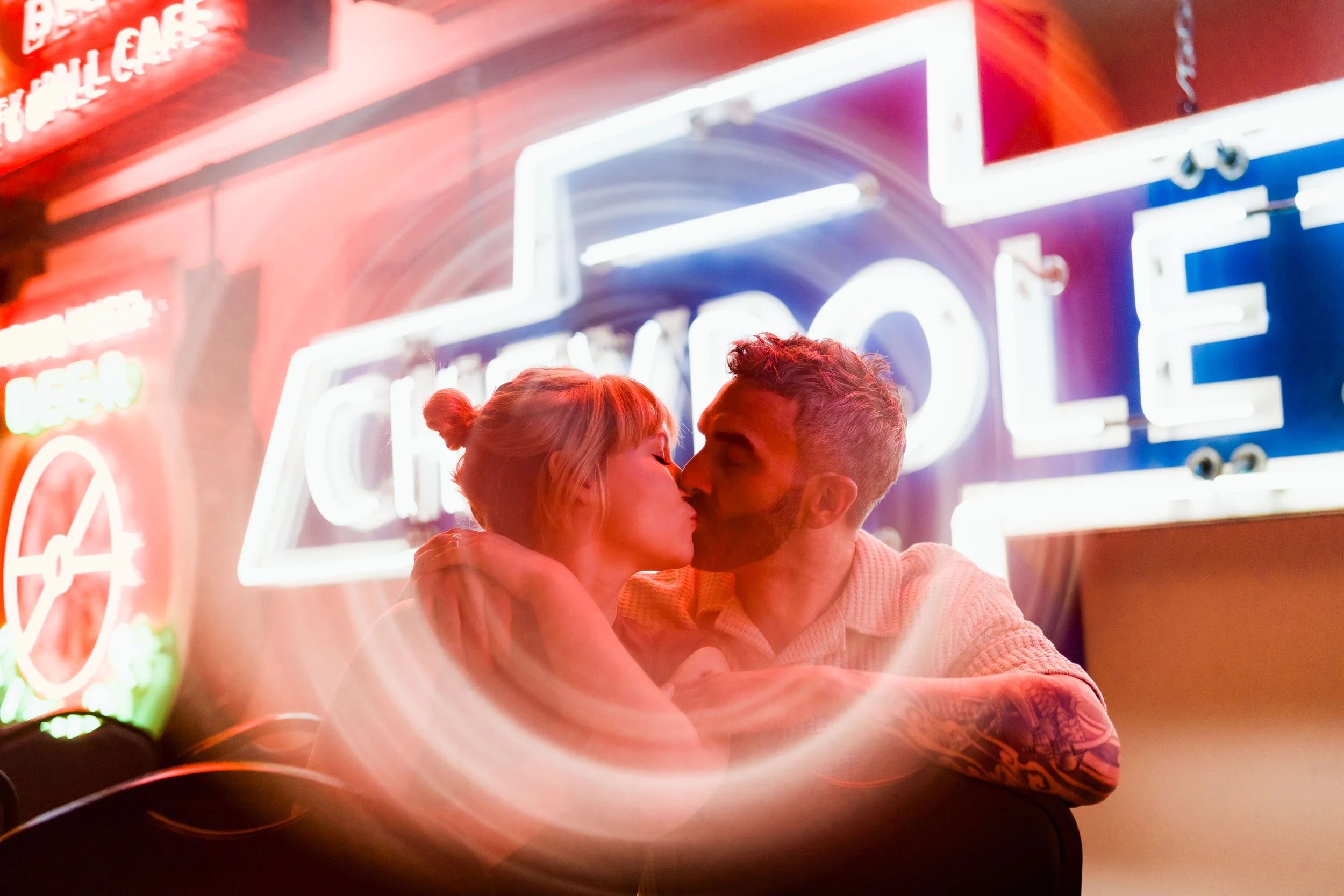 Sign Musuem Engagement Photos